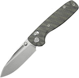 Kubey KB Knives Bluff Crossbar Lock Flamed Titanium Folding M390 Pocket Knife 383G