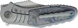 Kubey KB Knives Stroller Bolster Lock Darkwash Titanium & Carbon Fiber Folding 20CV Knife 384B