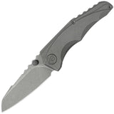 Kubey KB Knives Steeltle Framelock Darkwash Titanium Folding M390 Pocket Knife 390B