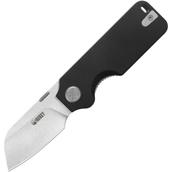 Kubey Boxer Linerlock Black G10 Folding 14C28N Sheepsfoot Pocket Knife 407A
