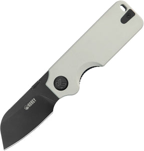 Kubey Boxer Linerlock White G10 Folding 14C28N Sheepsfoot Pocket Knife 407E