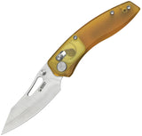 Kubey Caiman Crossbar Lock Ultem Folding San Mai 2 Pocket Knife 421E