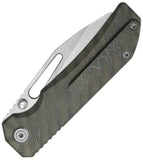 Kubey KB Knives Venom Top Linerlock Flamed Titanium Folding CPM-S90V Pocket Knife 435B