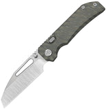 Kubey KB Knives Venom Top Linerlock Flamed Titanium Folding CPM-S90V Pocket Knife 435B