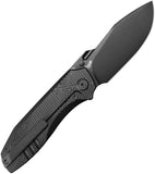 Kubey KB Knives Agera Framelock Black Titanium Folding M390 Pocket Knife 437C