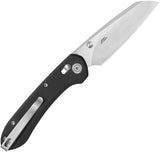 Kubey Bonza Crossbar Lock Black G10 Folding 14C28N Pocket Knife 446A