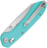 Kubey Bonza Crossbar Lock Light Blue G10 Folding 14C28N Pocket Knife 446D