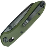 Kubey Bonza Crossbar Lock Green G10 Folding 14C28N Pocket Knife 446E