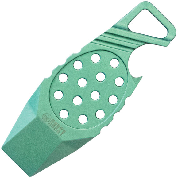 Kubey Green Titanium Keyring Pry Bar Bottle Opener Multi-Tool 447C