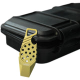 Kubey Bronze Titanium Keyring Pry Bar Bottle Opener Multi-Tool 447D