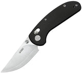Kubey Sparrow Crossbar Lock Black G10 Folding San Mai AUS-10 Pocket Knife 449A