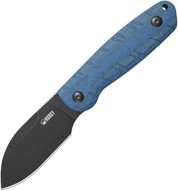 Sandvik Blue Kubey Microburst Fixed Blade Blue | Quality Craftsmanship & Steel ...