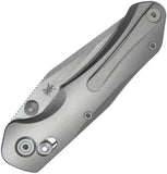 Kubey KB Knives Coronado Crossbar Lock Gray Titanium Folding Vanax Pocket Knife 466A