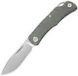 Kubey KB Knives El Dorado Slip Joint Flamed Titanium Folding M390 Pocket Knife 469B