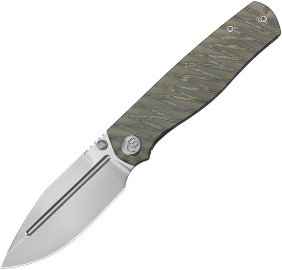 KB Knives Albatross Flame Ti Micro Mill Folding Knife |Your Next