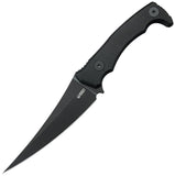 Kubey Sicarii Blackout G10 14C28N Sandvik Fixed Blade Knife w/ Sheath 477B
