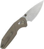Kubey KB Knives Aero Crossbar Lock Bronze Titanium Folding M390 Pocket Knife 488E