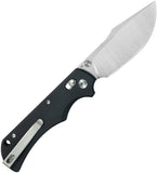 Kubey Iguana Crossbar Lock Black G10 Folding D2 Steel Pocket Knife 503A