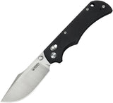 Kubey Iguana Crossbar Lock Black G10 Folding D2 Steel Pocket Knife 503A