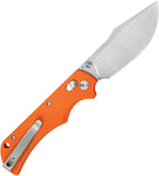 Kubey Iguana Crossbar Lock Orange G10 Folding D2 Steel Pocket Knife 503B