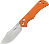 Kubey Iguana Crossbar Lock Orange G10 Folding D2 Steel Pocket Knife 503B