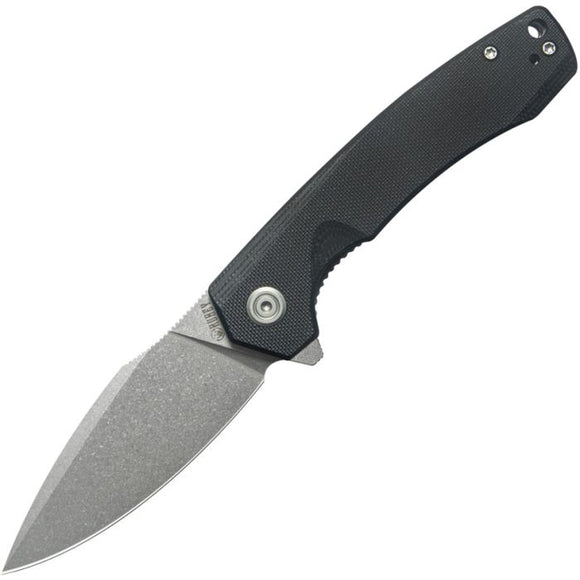 Kubey Calyce Linerlock Black G10 Folding 14C28N Drop Point Pocket Knife 901T