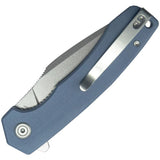Kubey Calyce Linerlock Blue G10 Folding 14C28N Drop Point Pocket Knife 901U