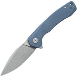 Kubey Calyce Linerlock Blue G10 Folding 14C28N Drop Point Pocket Knife 901U