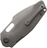 Kunwu Knives Gringo Verta Lock Stonewash Honeydew Titanium Folding Elmax Pocket Knife B712TR21