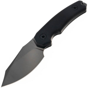 Kunwu Knives Stiffy D Blackout Micarta Vanadis 4 Fixed Blade Knife F706BK3