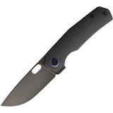 Kunwu Knives Tao III Framelock Black Diamond Titanium Folding Vanax Pocket Knife K703LT4D