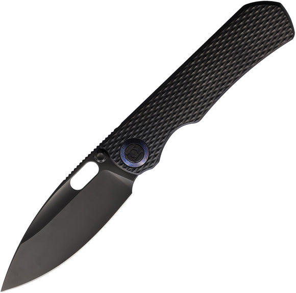 Stroup Knives Ultralite Black Non Metallic Dagger | Atlantic Knife
