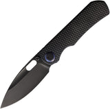 Kunwu Knives Excalibur Framelock Black Titanium Folding Vanax Pocket Knife K709T4