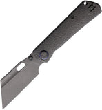 Kunwu Knives Cochise Framelock Gray Honeydew Titanium Folding Vancron Pocket Knife K711TR21