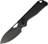 Kunwu Knives Pulsar XL XT Lock Carbon Fiber Folding Elmax Pocket Knife X705XLF