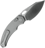 Kunwu Knives X-Padre XT Lock Gray Textured Titanium Folding Elmax Pocket Knife X706T1A