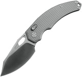 Kunwu Knives X-Padre XT Lock Gray Textured Titanium Folding Elmax Pocket Knife X706T1A