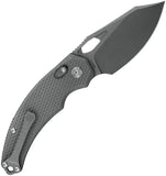 Kunwu Knives X-Padre XT Lock Gray Textured Titanium Folding Elmax Pocket Knife X706T1S