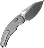 Kunwu Knives X-Padre XT Lock Gray Titanium Folding Elmax Pocket Knife X706T2