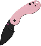 Kizer Cutlery Microbe DSJ AirTi Slip Joint Pink G10 Folding 14C28N Pocket Knife V2742DSJA1