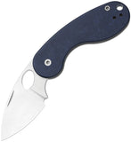 Kizer Cutlery Microbe TSJ AirTi Slip Joint Blue Canyon Richlite Folding 14C28N Pocket Knife V2742TSJA2