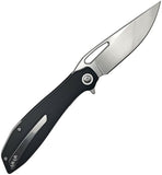 Luft Concepts BXTR Linerlock Black G10 Folding D2 Steel Pocket Knife FA200