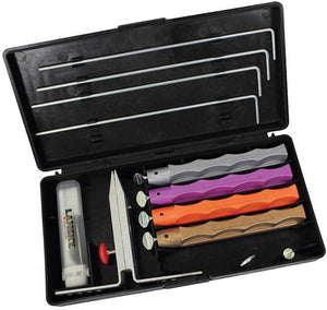 Lansky Diamond 4 Guide Rod Knife Sharpening System Set KDMD