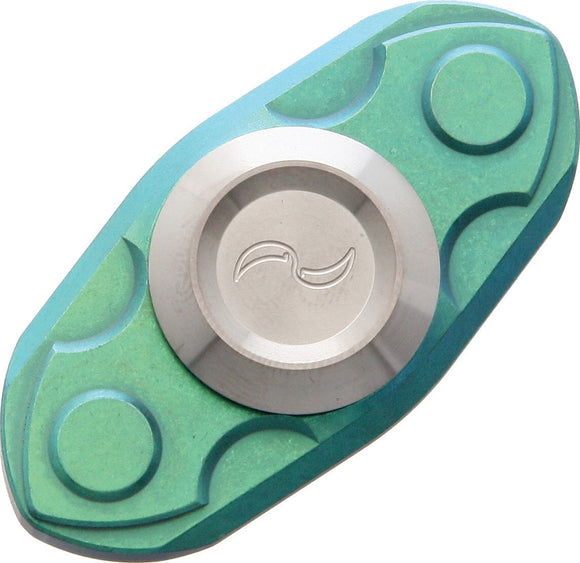 Liong Mah Designs Titanium Green Stainless Spinner Ceramic Ball Bearing SG