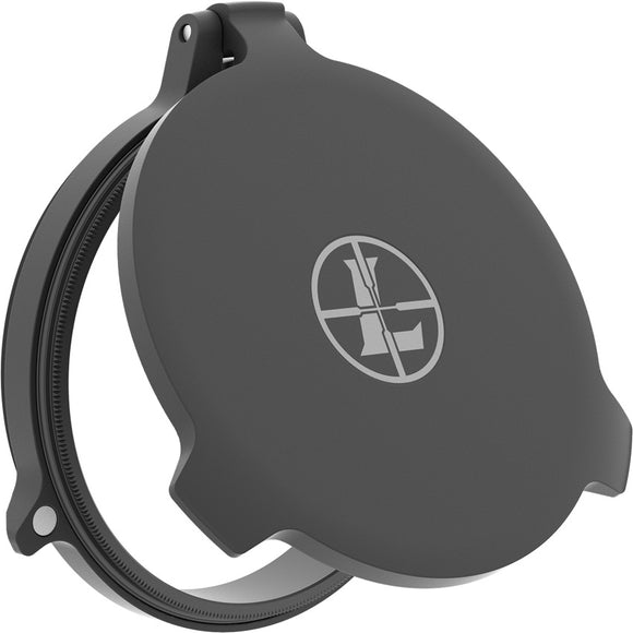 Leupold Alumina Flip-Back Grey & Black Lens Cover 119737