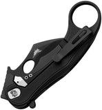 LionSTEEL LEone Mid Framelock Black Aluminum Folding PVD M390 Pocket Knife LE2ABB