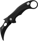 LionSTEEL LEone Mid Framelock Black Aluminum Folding PVD M390 Pocket Knife LE2ABB