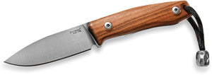 Lion Steel M1 Fixed Blade Santos Wood Handle M390 Bohler Stainless Knife M1ST