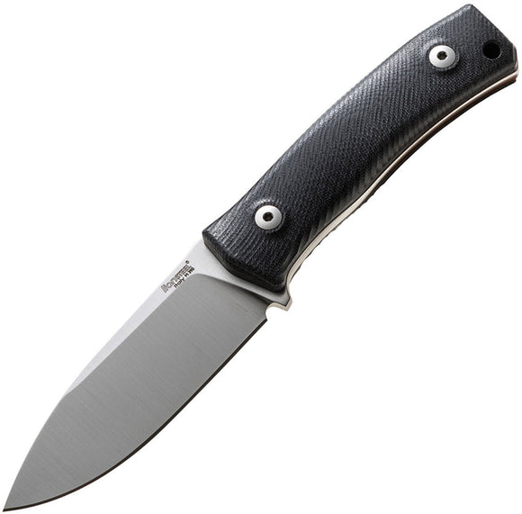 Lion Steel M4 Black G10 Handle M390 Stainless Fixed Blade Knife w/ Sheath M4G10