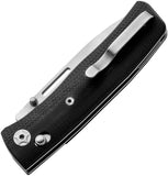 LionSTEEL Nini 1 Crossbar Lock Black G10 Folding M390 Pocket Knife NN1GBK